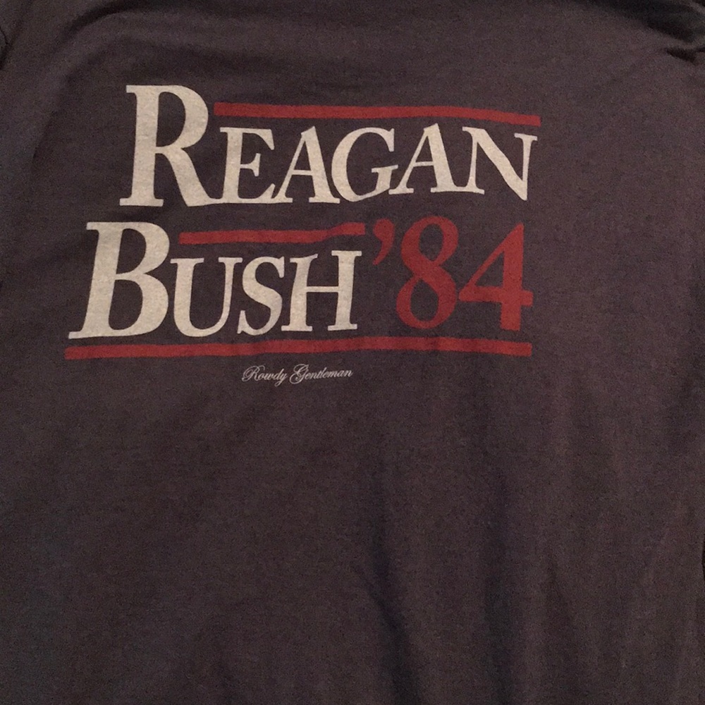 rowdy gentlemen long sleeve reagan bush 84 shirt